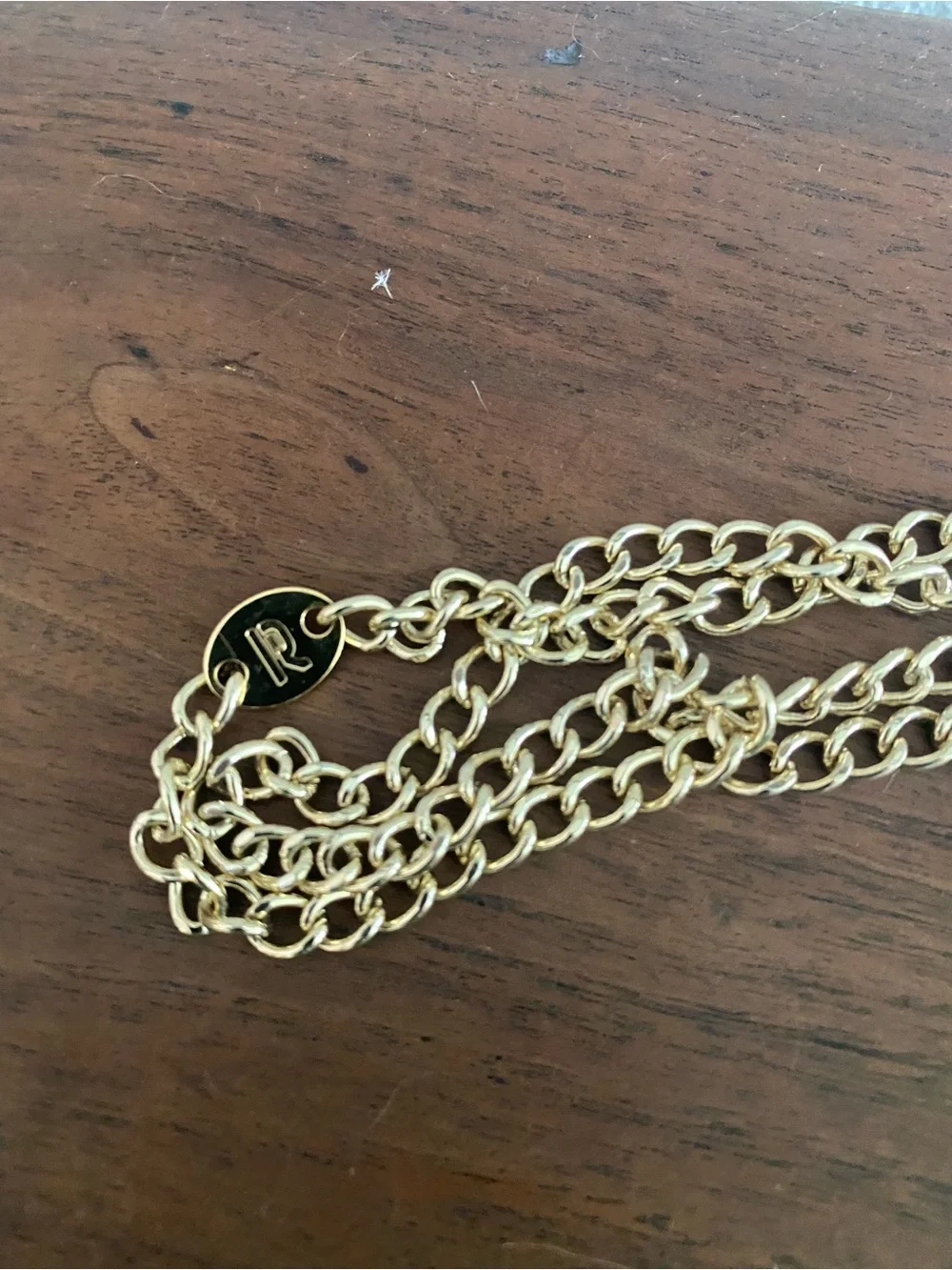 Gold Sequin Disc Crossbody with Chain Strap by Paco Rabane for H&M